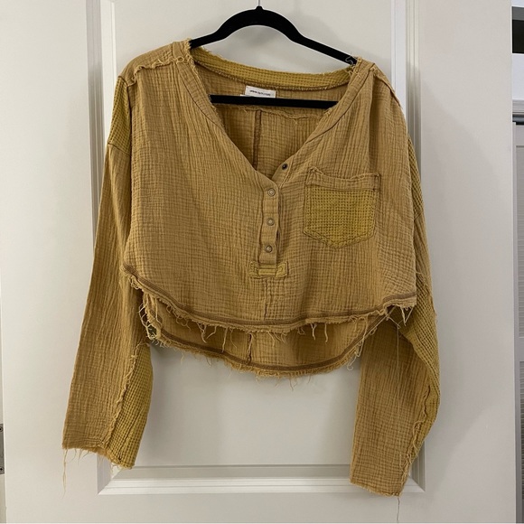 Urban Outfitters Henley Top - Picture 3 of 4